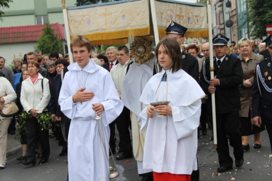 Uroczystość Najświętszego Ciała i Krwi Pańskiej w Wąsoszu w roku 2013