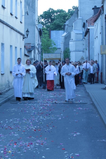 Uroczystość Najświętszego Ciała i Krwi Chrystusa w Wąsoszu w roku 2012