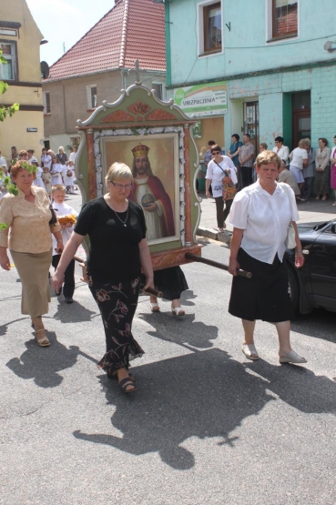 Uroczystość Najświętszego Ciała i Krwi Chrystusa w Wąsoszu w roku 2011