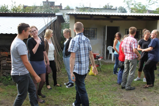 Spotkanie integracyjne z oddziałem KSM z Góry we wrześniu 2012 roku