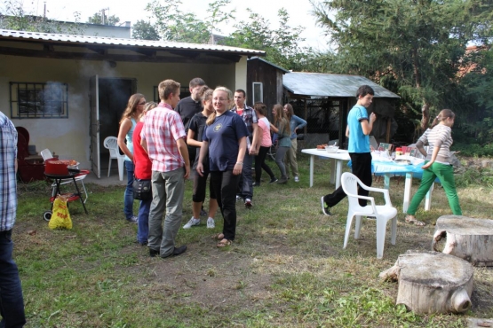 Spotkanie integracyjne z oddziałem KSM z Góry we wrześniu 2012 roku