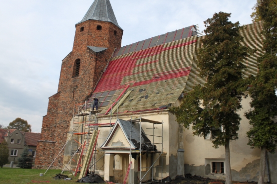 Remont kościoła w Czeladzi Wielkiej