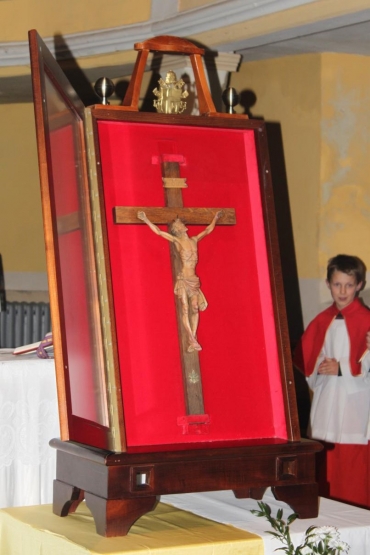 Krzyż Papieski w Wąsoszu 16.11.2013